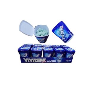 آدامس مکعبی مگا کیوب ویویدنت نعناع بدون قند 86 گرمی Cube Vivident