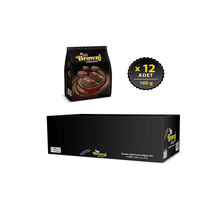 کیک براونی اینتنس با طعم شکلات اتی ETi وزن 160 گرم