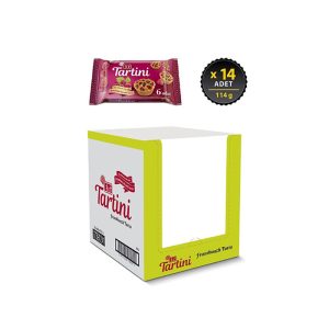 کیک اتی تارتینی ETi Tartini مدل Raspberry Flavored Pie پای با طعم تمشک 114 گرم