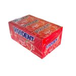 آدامس ویویدنت VIVIDENT توت فرنگی مدل 45 دقیقه وزن 26 گرم