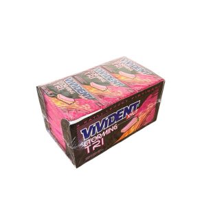 آدامس ویویدنت طعم تمشک و لیمو Vivident Storming