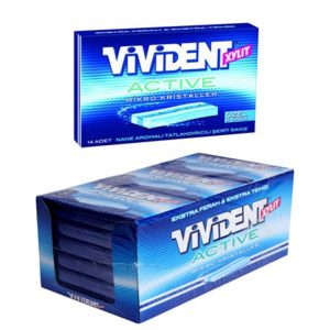 آدامس ویویدنت زایلیت اکتیو نعنا Vivident